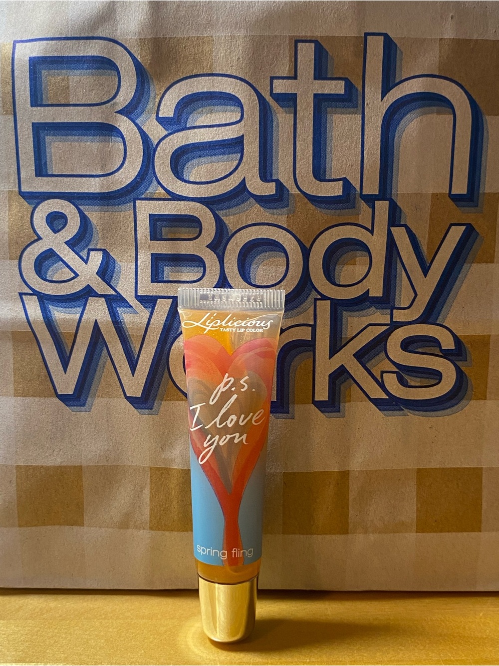 Bath & Body Works Liplicious P.S. I Love You “Spring Fling” Lip Gloss